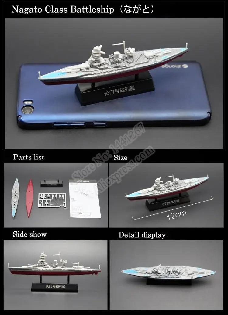 4D Assembled Ship Model Liaoning Battleship Modern Class Battleship Aircraft Carrier Model Military Warship Model Toy - petguardiansupplies