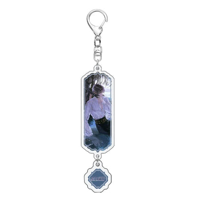 New Anime game Love and Deepspace Keychain Q Version Acrylic Key Chain Li Shen Shen Xinghui Qi Yu Bag Pendent - petguardiansupplies