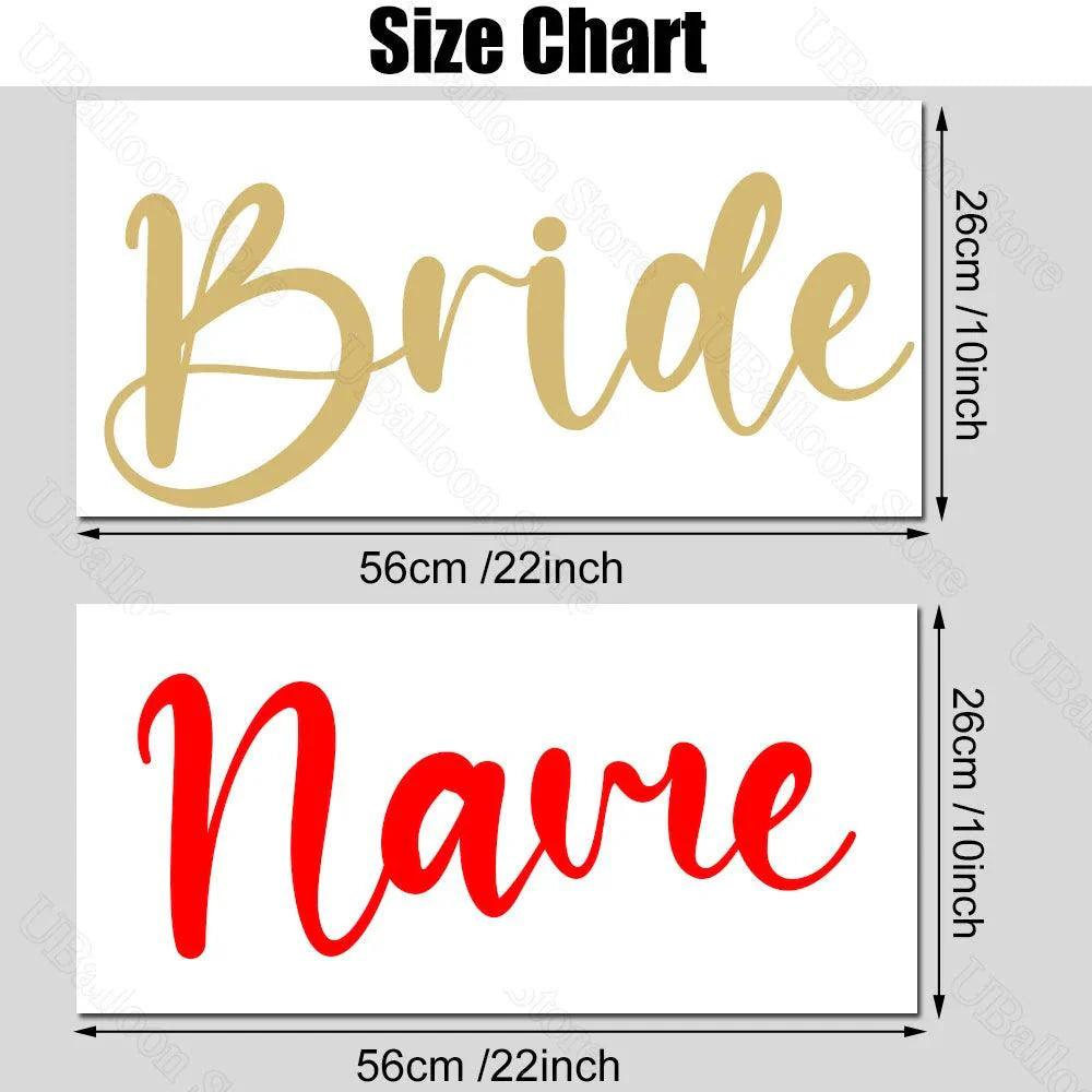 Bride to Be Sign Vinyl Stickers Mirror Champagne Gold Bride to Be Backdrop Decal for Bridal Shower Wedding Birthday Party Decor - petguardiansupplies