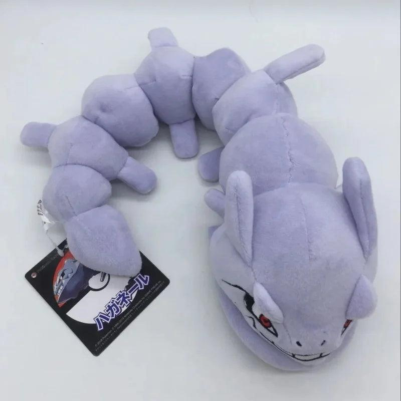 30cm Pokemon Steelix Plush Pikachu Bendable Snake Shape Stuffed Doll Anime Toys Hobbies Toy Plushies Kawaii Room Decor Kids Gift - petguardiansupplies