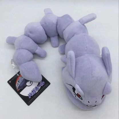 30cm Pokemon Steelix Plush Pikachu Bendable Snake Shape Stuffed Doll Anime Toys Hobbies Toy Plushies Kawaii Room Decor Kids Gift - petguardiansupplies