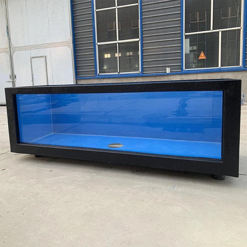 large fiberglass frp1000 gallon aquaculture koi fish tank accessories breeding aquaponic farming pond fish tank aquariums - petguardiansupplies