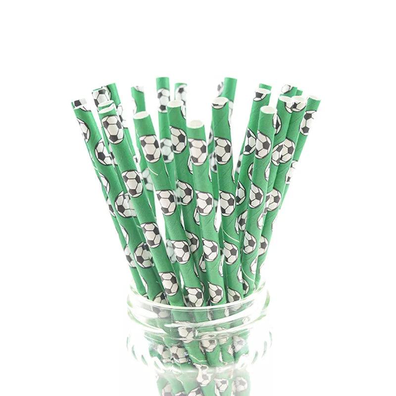 25pcs Black Paper Drinking Straws Star Striped Mustache zebra Paper Straw for Baby Shower Wedding Birthday Halloween Party Decor - petguardiansupplies