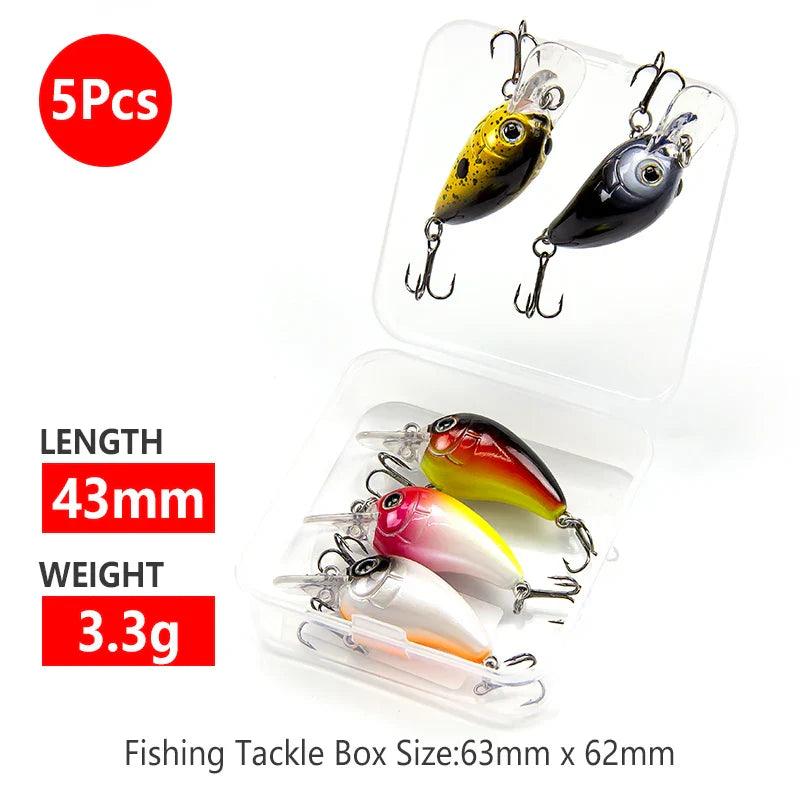 Banshee 28mm 2g Mini Crankbaits Fishing sinking Wobbler For Pike/Trolling Rattling Baits Set Perch Fishing Lure Artificial Hard - petguardiansupplies