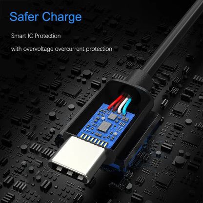 Fast Charging Type C USB Heavy Duty Universal Phone Charger Data Cable Lead - petguardiansupplies