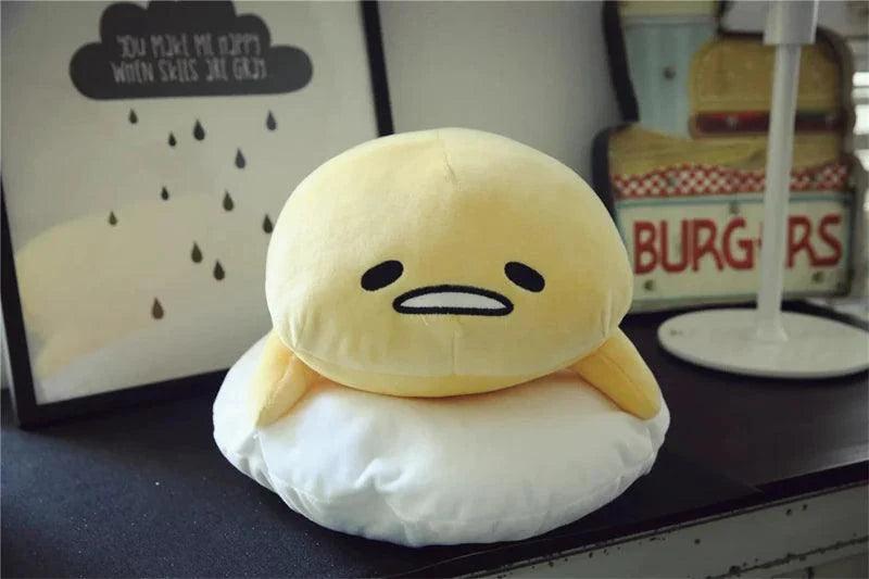 Cute Gudetama Plush Toy - Soft Cuddly Stuffed Hug Doll Plushies - petguardiansupplies