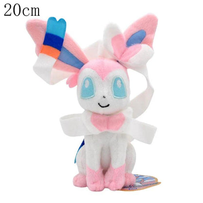 Pokemon Eevee Evolution Peluche Plush Toy Flareon Vaporeon Espeon Umbreon Leafeon Sylveon Pikachu Stuffed Doll Kid Xmas Gift - petguardiansupplies