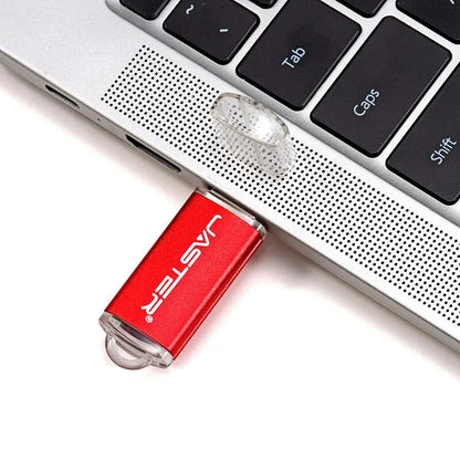 Mini Metal USB Flash Drive 64GB Black Red Memory Stick Creative Gift Pen Drive 32GB Green Blue USB Stick 16GB Colorful U Disk - petguardiansupplies