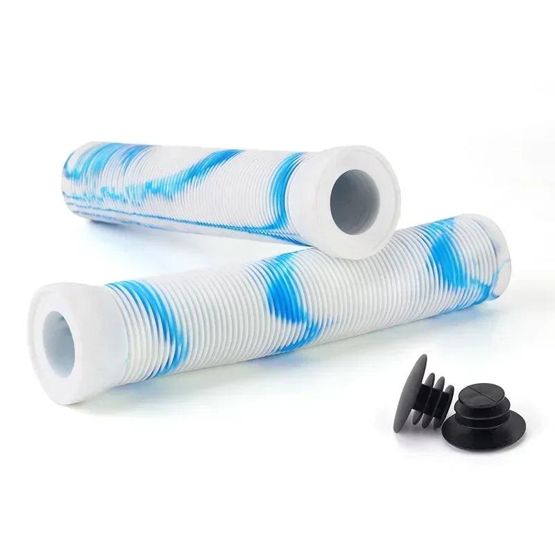 Bicycle Grips Soft Rubber Mountain Bike Grips Comfortable Shock-absorbing for 22.2mm Handle Bar Extension Scooter Bicycle Grips - petguardiansupplies