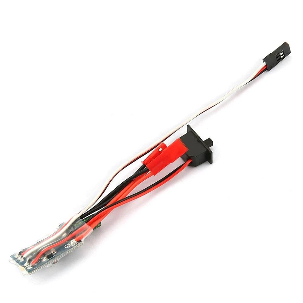 Micro ESC 20A 30A Brushed ESC RC ESC Electric Speed Controller 2S 4~8v for DIY Mini 1/16 1/18 1/24 RC Car Boat Tank w/Brake - petguardiansupplies