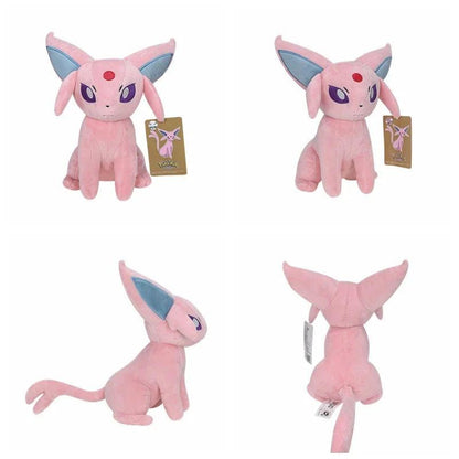 Original Peluche Pokemon Plush Eevee Toys Evolution Leafeon Sylveon Umbreon Espeon Glaceon Jolteon Stuffed Animal Doll Kids Gift - petguardiansupplies