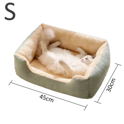 Bed for Cats Pet Products Cushions Kitten Goods Accessories Dog All Houses Supplies Things Accessory Habitats Basket House Beds - petguardiansupplies