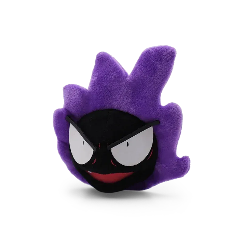 Gengar Plush Toy 11 Inch Gastly Stuffed Doll, Soft Anime Cartoons All Star Collection for Kids Birthday Gift - petguardiansupplies