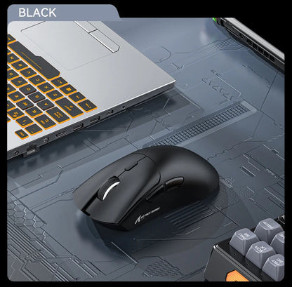 R1 Superlight Mouse Bluetooth 2.4G Wireless Gaming Mouse PixArt PAW3311 Gaming Sensor 6 Adjustable DPI for Office Game - petguardiansupplies