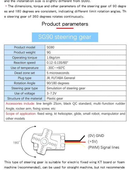 13KG 15KG Servos Digital MG995 MG996 Servo Metal Gear for Futaba JR Car RC Model Helicopter Boat For Arduino UNO diy - petguardiansupplies