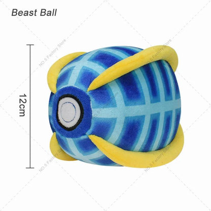 9Styles Pokemon Plush Pokeball Stuffed Toy Master Ball Poke Ball Great Ball Beast Ball Dusk Ball Hisuian Ultra Ball Peluche Doll - petguardiansupplies