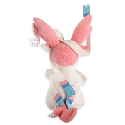 POKEMON Eevee series plush toy dolls are genuine and cute, soft and cute Sylveon cartoon dolls key chain - petguardiansupplies