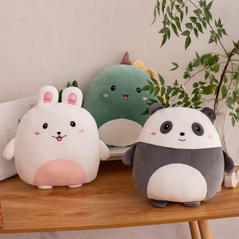 40cm Cuddly Squishy Penguin Pig Rabbit Panda Crab Kawaii Zoo Animal Plush Pillow Soft Plushie Peluche Doll Kids Birthday Gift - petguardiansupplies