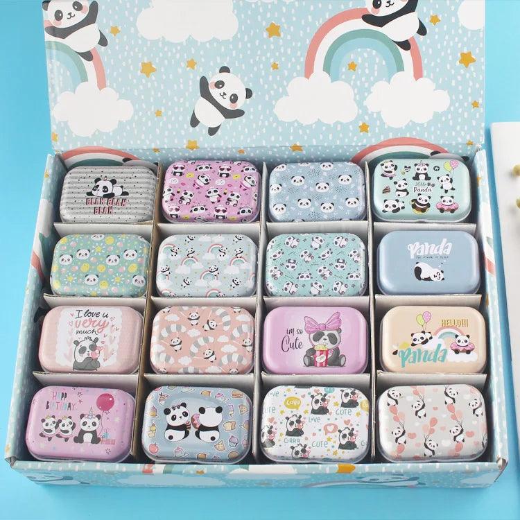 Colorful mini tin box sealed jar packing boxes jewelry, candy box small storage boxes cans coin earrings, headphones gift box - petguardiansupplies