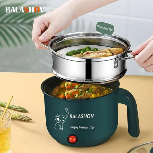 Mini Electric Cooker Non-stick Cooking 1-2 People Single/Double Hot Pot steamer Hot Pot Multifunction Electric Cooker for Home - petguardiansupplies