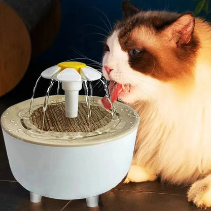 Pets Water Fountain Auto Filter USB Electric Mute Cat Drinker Bowl 1200mL Recirculate Filtring Drinker for Cats Water Dispenser - petguardiansupplies