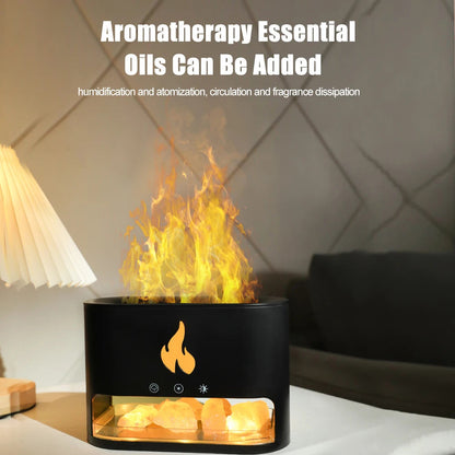 250ml Aromatherapy Essential Oil Diffuser - Night Light Salt Lamp - petguardiansupplies