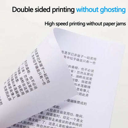 100pcs/lot A4 White Printer Paper Office Suppliesdraft Multi-purpose Business Printing Information Draft Wood Pulp Copy Papers - petguardiansupplies