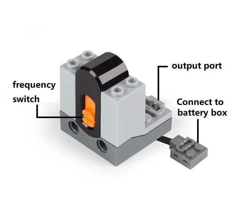 Technical Electronic Building Block MOC Refit Accessories Micro-motor RC Power Functions Parts Creative DIY Car Bricks Kids Toys - petguardiansupplies