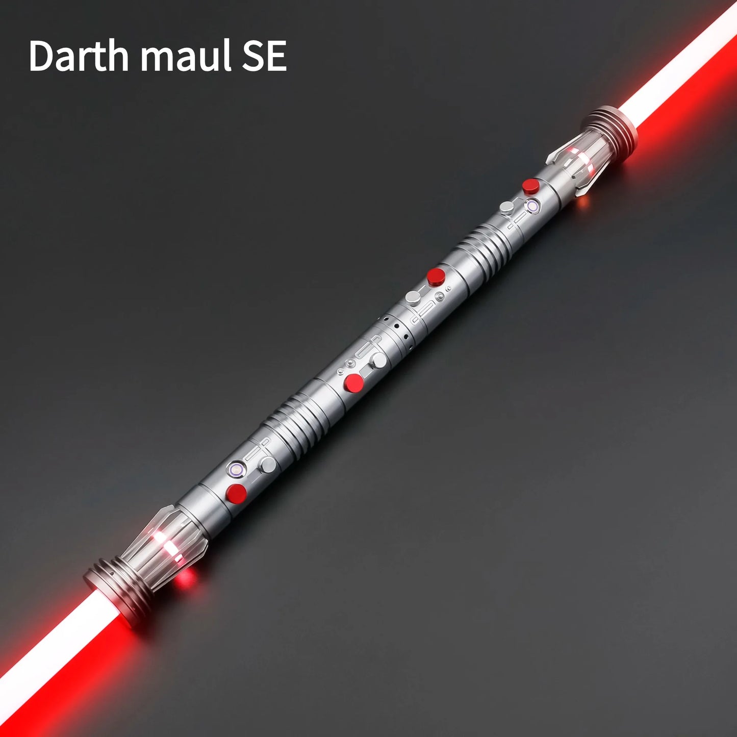 TXQ Darth Maul SNV4 2pcs Handle+Blade JEDI 27sound Double Lightsaber Toys Metal Hilt Light Smooth Swing Sword Laser Proffie - petguardiansupplies