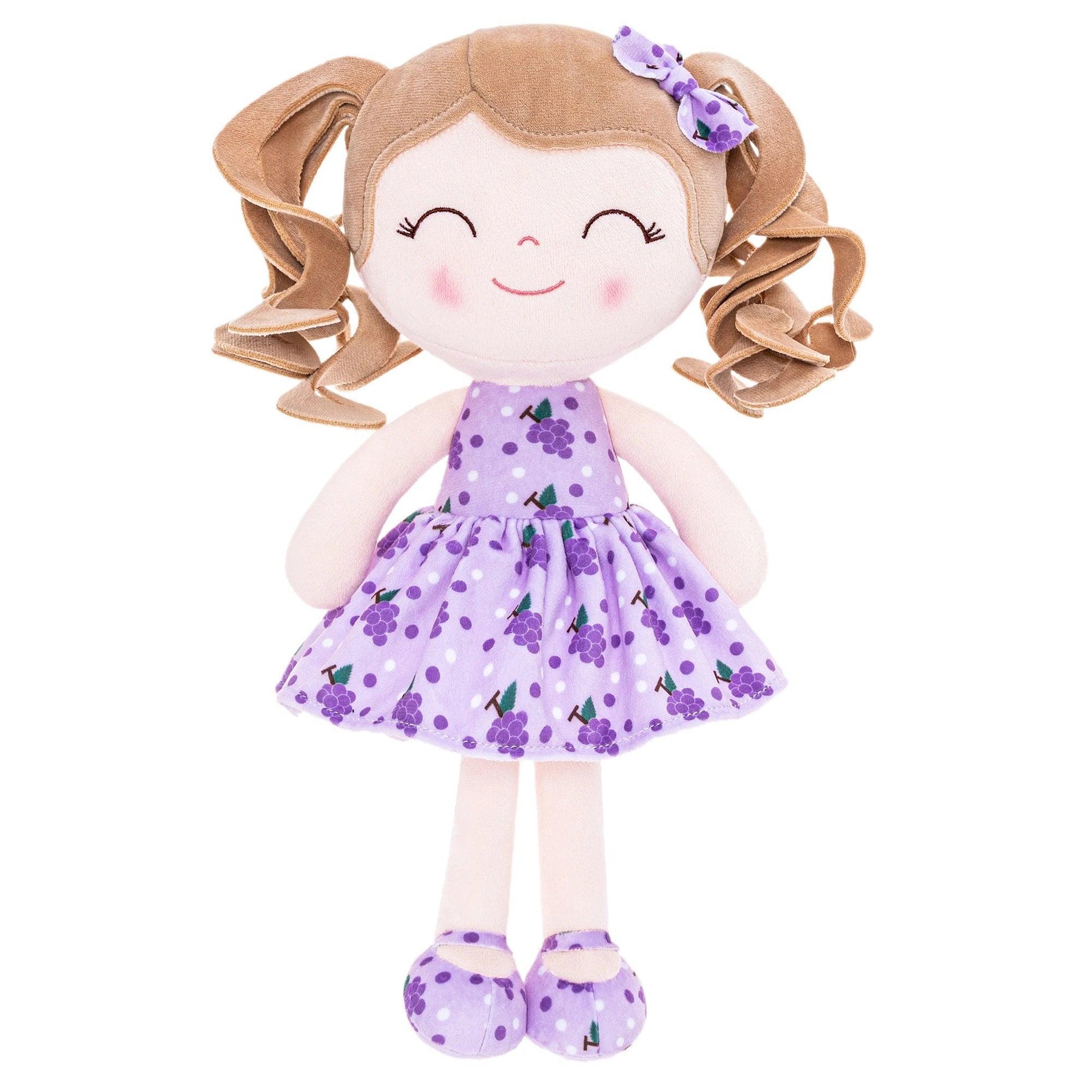 Gloveleya Plush Toys Girl Gifts for Kids Baby Lovely Soft Doll Toys Girl‘s Birthday Gift Princess Limited Curls Stuffed Dolls 30 - petguardiansupplies