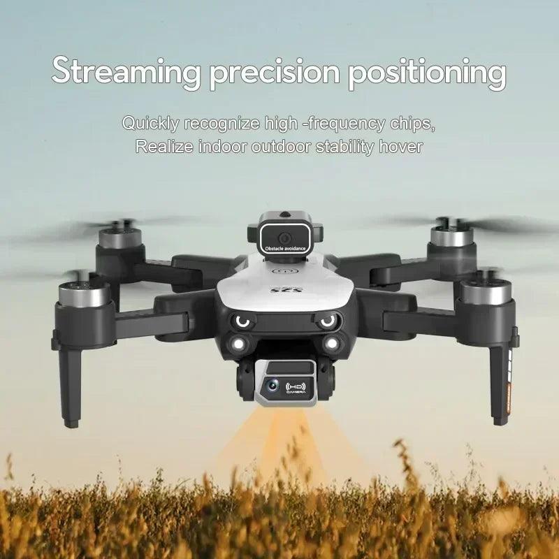 S2S Outdoor Drone 8K HD Dual Camera Brushless Motor Obstacle Avoidance Dron RC Helicopter Foldable Quadcopter Toy For Xiaomi - petguardiansupplies