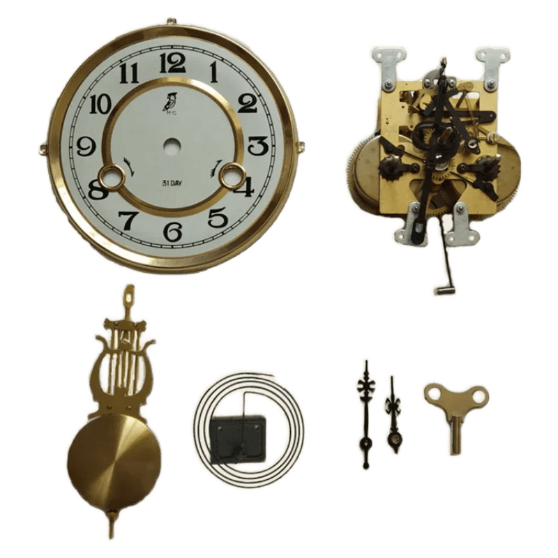 Vintage Mechanical Clock Accessories Retro Mechanical Wall Clock Swing Clock DIY Hand-assembled Clock Repair Parts - petguardiansupplies