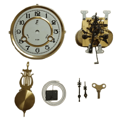 Vintage Mechanical Clock Accessories Retro Mechanical Wall Clock Swing Clock DIY Hand-assembled Clock Repair Parts - petguardiansupplies