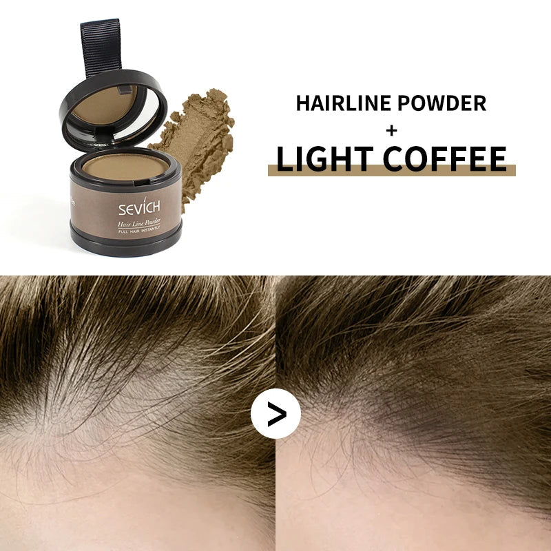 Water Proof hair line powder in hair color Edge control Hair Line Shadow Makeup Hair Concealer Root Cover Up Unisex Instantly - petguardiansupplies