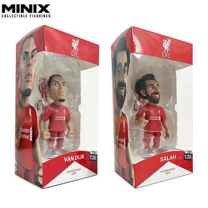 Minix Football Star Figures International Giant Club Football Star Series Messi Neymar Fati Suarez Mbappe Collectible Figurines - petguardiansupplies