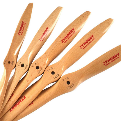 ZYHOBBY CW Wooden Propeller For Gasoline RC Airplane 16x6 16x8 16x10 18x8 18x10 19x8 19x10 20x8 20x10 21x10 22x8 22x10 - petguardiansupplies