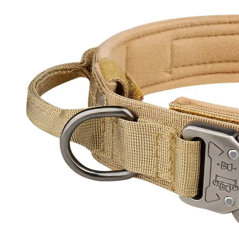 Tactical Dog Collar For Medium And Large Dogs: Suitable For All Breeds, Adjustable And Durable - petguardiansupplies