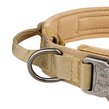 Tactical Dog Collar For Medium And Large Dogs: Suitable For All Breeds, Adjustable And Durable - petguardiansupplies