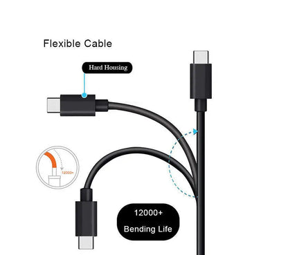 Fast Charging Type C USB Heavy Duty Universal Phone Charger Data Cable Lead - petguardiansupplies