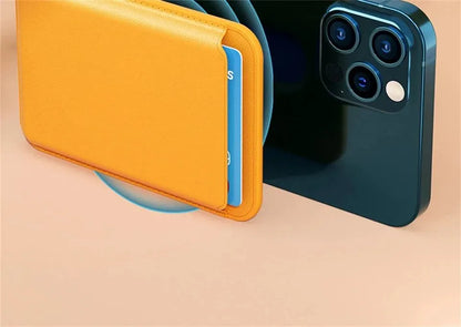 For Magsafe Magnetic Wallet Phone Case For iPhone 14 13 12 Pro Max Leather Card Holder Bag For iPhone 13 mini Cover Accessories - petguardiansupplies