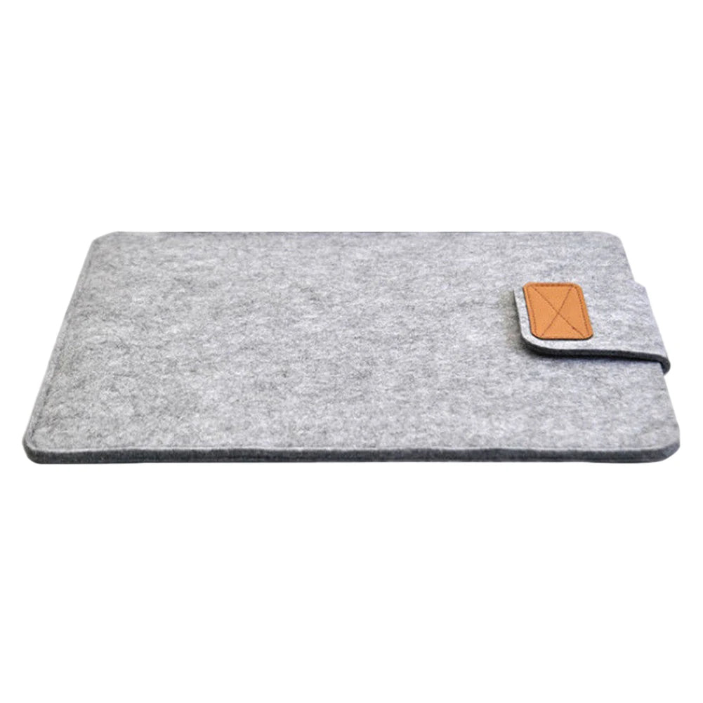 Felt Sleeve Slim Tablet Case Cover Bag for MacBooks Air Pro 11 13 15 Inch Solid Color Tablet Storage Bag - petguardiansupplies