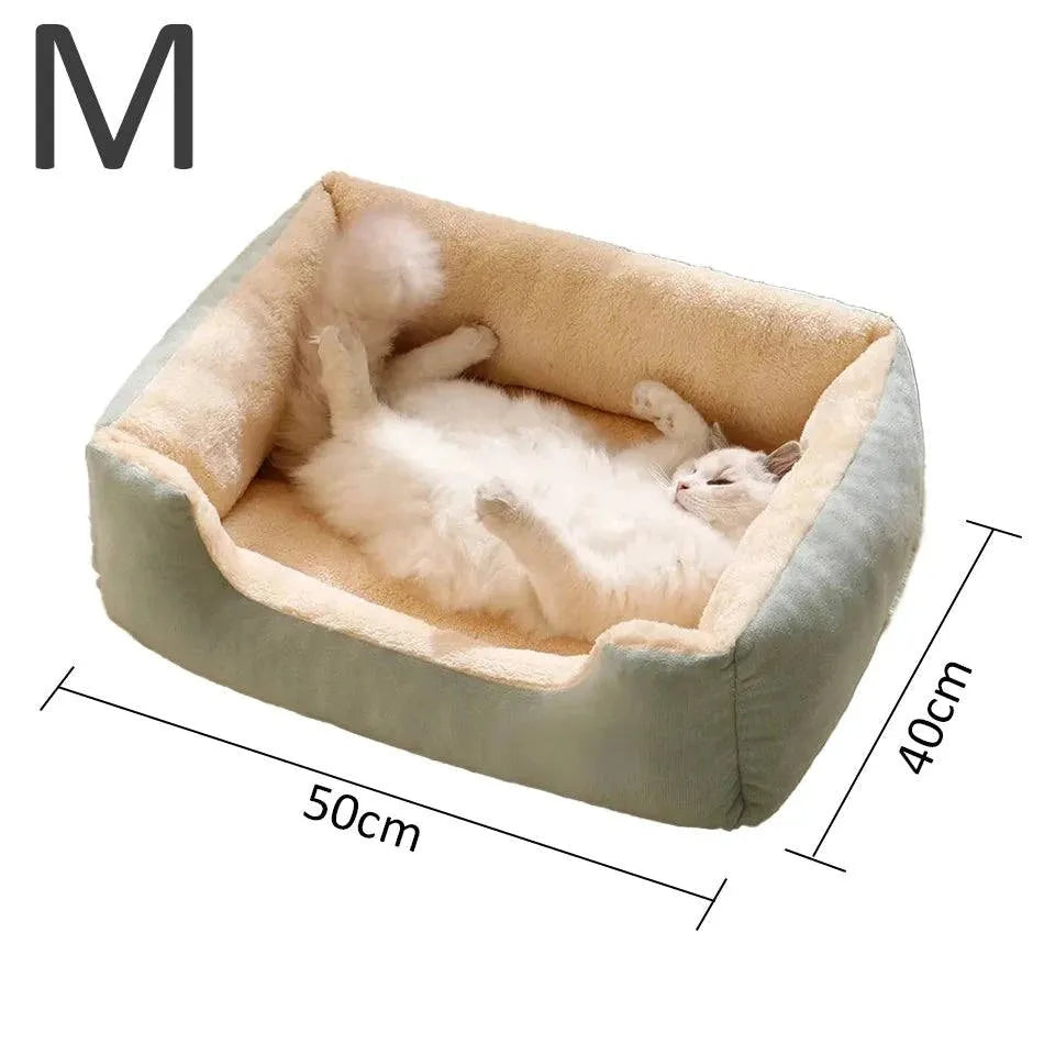 Bed for Cats Pet Products Cushions Kitten Goods Accessories Dog All Houses Supplies Things Accessory Habitats Basket House Beds - petguardiansupplies