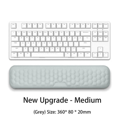 Keyboard mouse wrist rest ergonomic office typing protect relax wrist memory foam mouse pad computer notebook mouse pad - petguardiansupplies