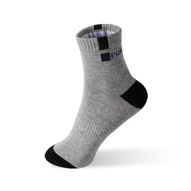 5/10 Pairs Men Bamboo Fiber Autumn Winter Men Socks Breathable Cotton Sports Sock Breathable Deodorant Business Socks Size 37-43 - petguardiansupplies