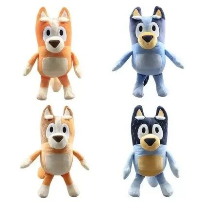 28cm 17cm Bluey Family Plush Toys Cute Simulation Pet Dog Patrol Bingo Sister Kawai Plush Children's Toy Doll Birthday Gift Toy - petguardiansupplies