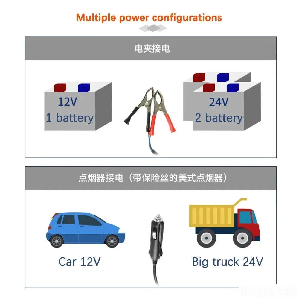 12L/min 30L/min 12V 24V 220V Electric Submersible Oil Pump For Car Diesel Kerosene Fuel Transfer Water Suction Pump 12 24 V Volt - petguardiansupplies