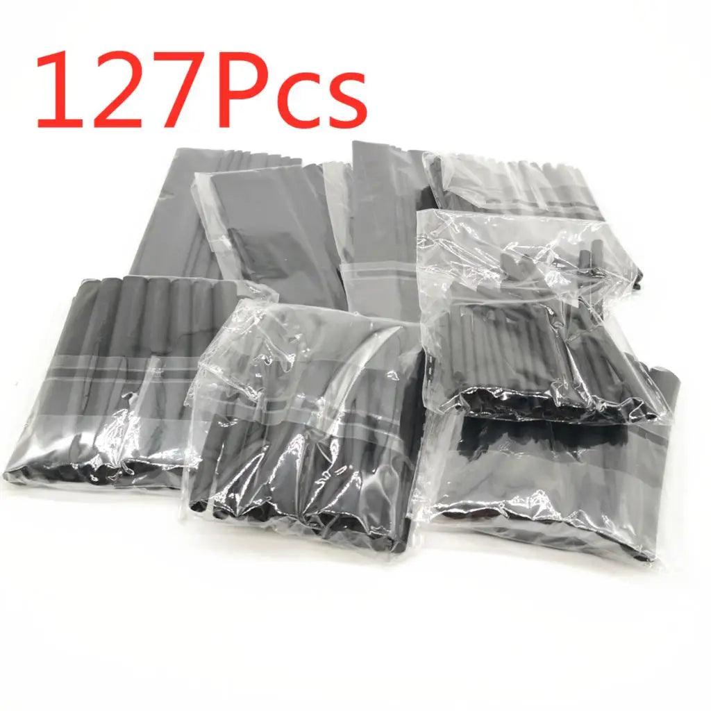 127-750pcs Heat-shrink Tubing Thermoresistant Tube Heat Shrink Wrapping Kit Electrical Connection Wire Cable Insulation Sleeving - petguardiansupplies