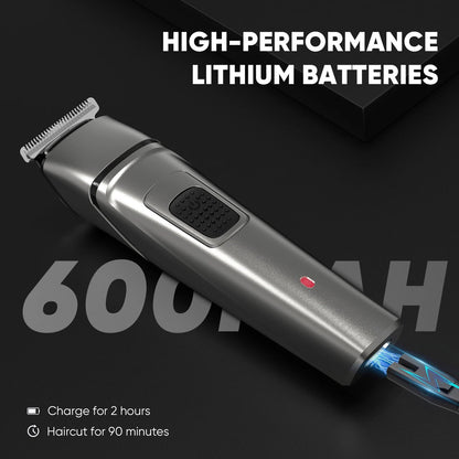 Men's Grooming Kit - Multifunctional Electric Hair Clippers Rechargeable Razor for Beard and Nose Trimming - petguardiansupplies