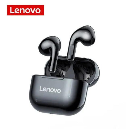 Lenovo LP40 Earphones TWS Wireless Bluetooth 5.0 Earbuds Bass Touch Control Stereo Noise Reduction Long Standby Original Choice - petguardiansupplies