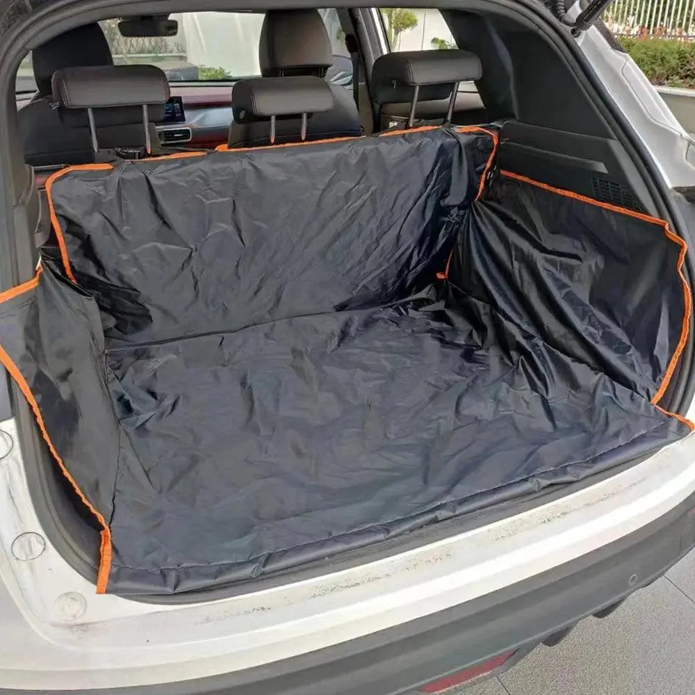 SUV Cargo Liner for Dogs, Waterproof Pet Cargo Cover Dog Seat Cover Mat for SUVs Sedans Vans - petguardiansupplies